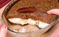 Torta de limão com ganache na travessa: delícia gelada e cremosa é a favorita da minha filha