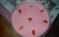 Mousse de morango fenomenal