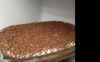 Pavê de chocolate com biscoito de maizena