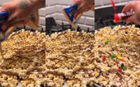 Vídeo com passo a passo de pipoca doce vira polêmica na internet e a culpa é do chocolate