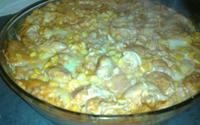 Estrogonofe de frango assado com batatas