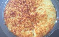 Torta de camarão cremosa