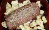 Rocambole de carne moída