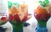 Gelatina colorida