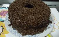 Bolo de chocolate da Lelê