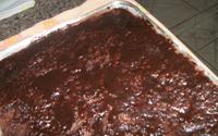 Bolo de canela com chocolate