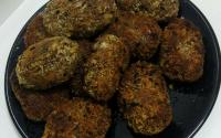 Hambúrguer de soja empanado
