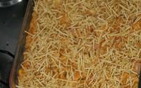 Macarrão de panela de pressão com frango