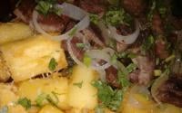 Carne de sol com mandioca