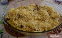 Peito de frango cremoso com batata do Lúcio Cezar