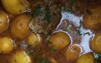 Frango caipira com pequi