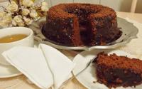 Bolo de chocolate fofíssimo