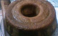 Bolo de laranja com casca