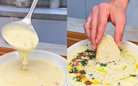 Esse creme de batata com bacon e ervas é tradição na minha casa quando faz frio: cremoso, fácil de fazer e rende muito