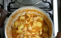Frango com batata 