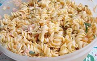 Macarrão com maionese da Déia
