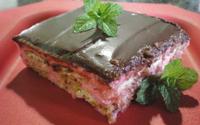 Pavê de cereja com ganache