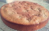 Bolo de casca de banana