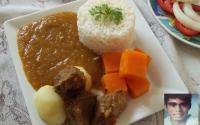 Pirão de carne
