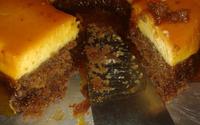 Bolo pudim de laranja