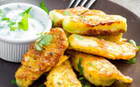 Rolinho de abobrinha com aveia: receita simples é uma opção nutritiva e fica uma delícia acompanhado de um molho especial