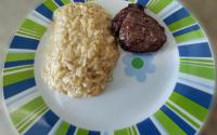 Arroz à piamontese com ervas finas