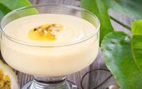 Mousse simples de maracujá