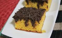 Bolo de Cenoura com Chocolate