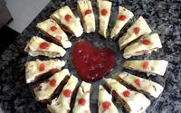 Torta salgada de microondas