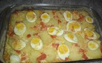 Arroz de forno cremoso de frango