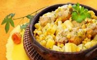 Frango com batata