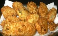 Bolinhos de arroz com queijo