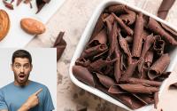 Em poucos segundos tá pronto: o utensílio inesperado para fazer lascas de chocolate em casa