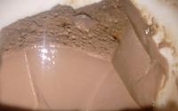 Flan de chocolate