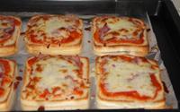Mini pizza pão