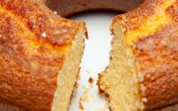 Bolo de milho com fubá