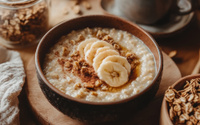 Esse mingau de aveia cremoso virou meu café da manhã favorito