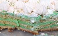Bolo de limão com suspiro