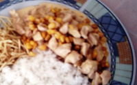 Estrogonofe simples de frango da Taí