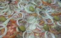 Pizza  à  portuguesa