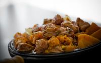 Pernil com abóbora caipira da Emeliza uai