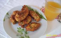 Bolinho de mortadela da Dê