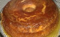 Bolo pudim de laranja