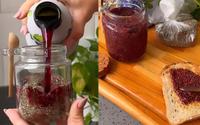 Você faz geleia de uva com apenas dois ingredientes e sem precisar ir ao fogo!