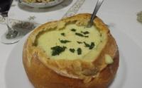 Sopa creme de palmito