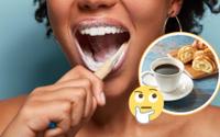 O certo é escovar os dentes antes ou depois da primeira refeição do dia?