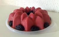 Pudim de Morango