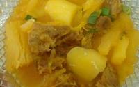 Sopa de mandioca