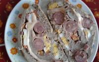 Rocambole de carne recheado