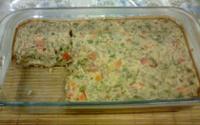 Torta de aveia e sardinha